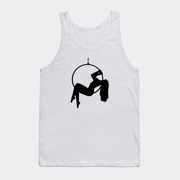 Aerial hoop Tank Top by RosaliArt